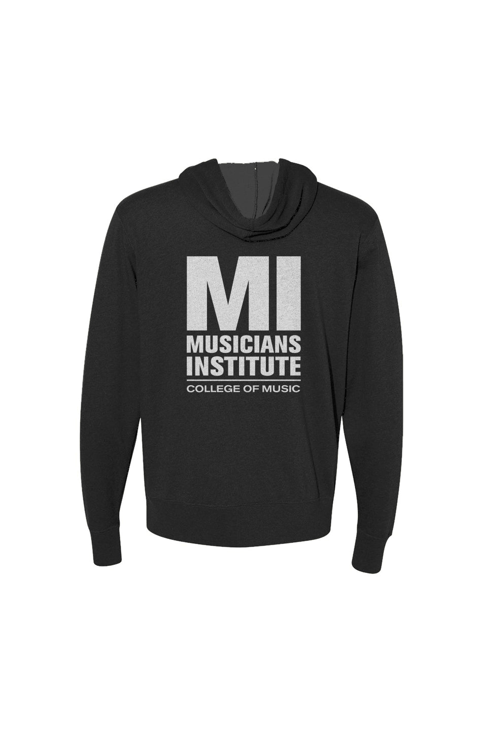 Heathered French Terry Full-Zip Hooded Sweatshirt
