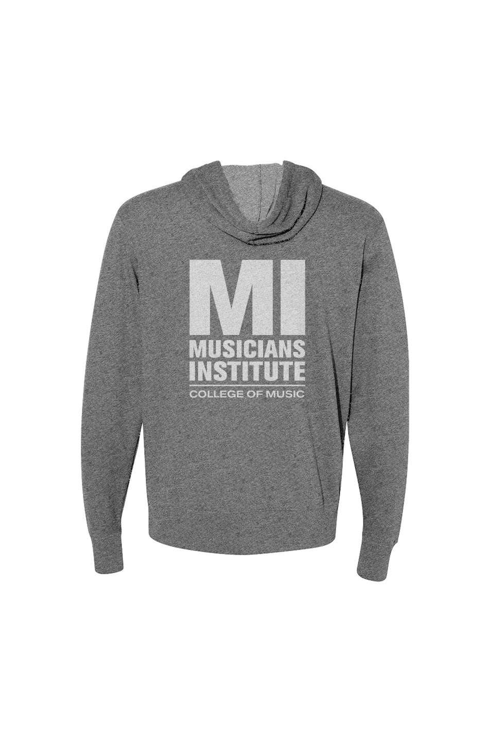 Heathered French Terry Full-Zip Hooded Sweatshirt