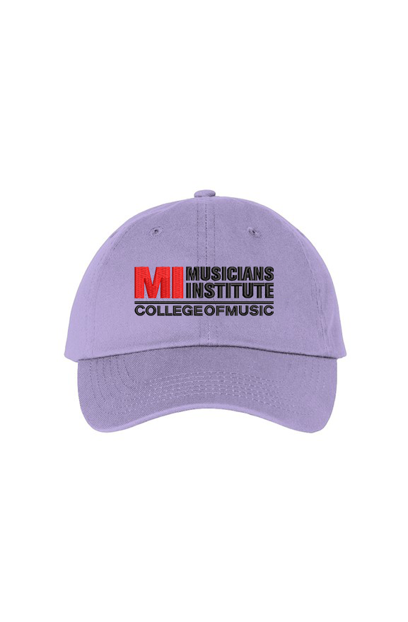 Unisex Embroidered MI Logo Dad Hat - Black Classic Logo