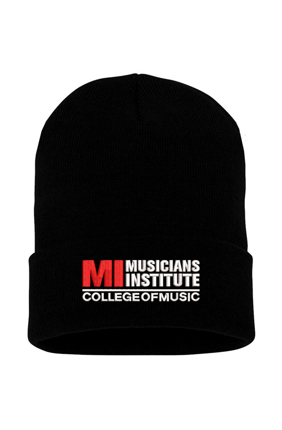 Unisex Embroidered MI Logo Cuffed Beanie - Classic Logo