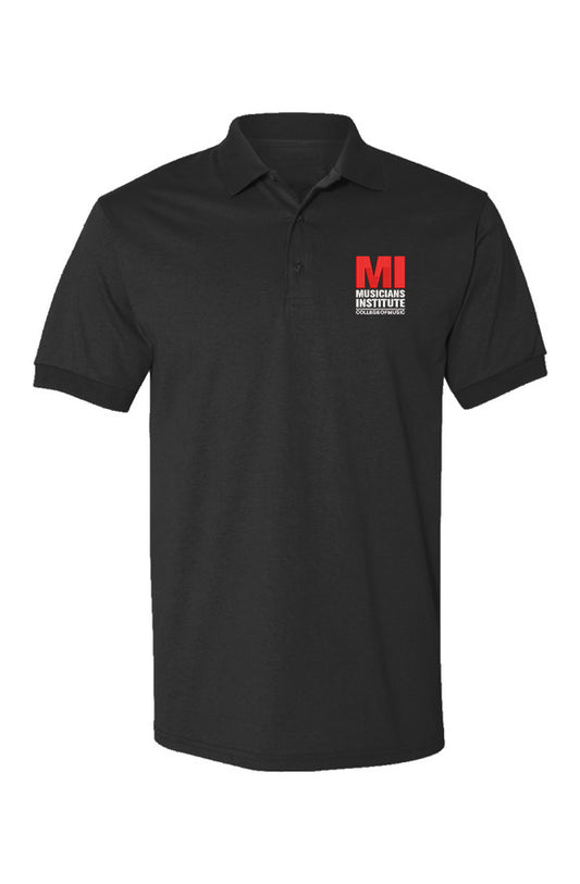 Unisex Embroidered MI Logo Jersey Polo